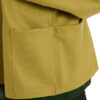 MOE zero waste wear recycled wool jacket citrine yellow Suoh