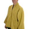 MOE zero waste wear recycled wool jacket citrine yellow Suoh