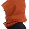 MOE zero waste wear recycled wool hoodie pumpkin orange Idja